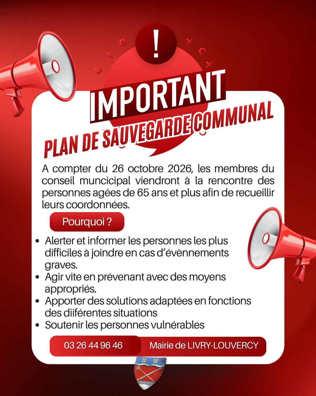 Lire la suite à propos de l’article Plan de sauvegarde communal